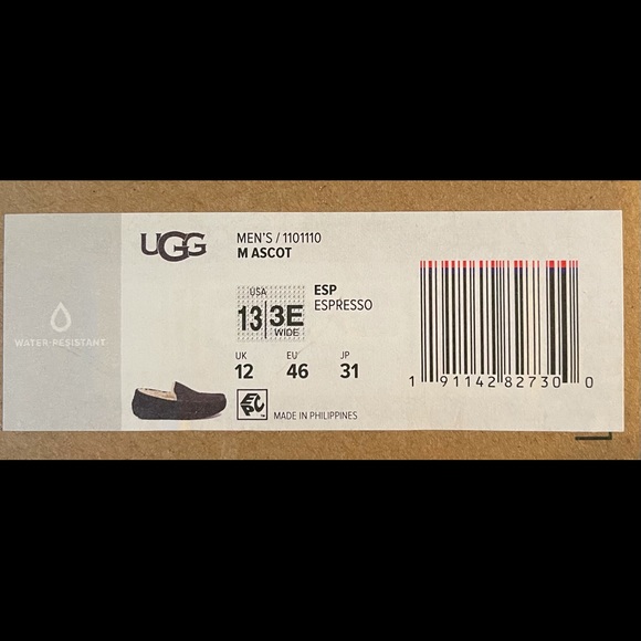 Men’s UGG slip on shoes